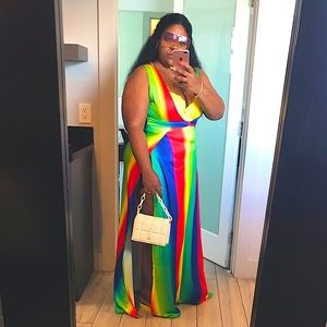 Ladies Multi Color Maxi